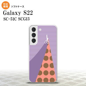 SC-51C SCG13 Galaxy S22 X}zP[X wʃP[X\tgP[X ͂ p[v Y fB[X nk-s22-tp1343