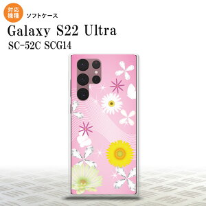 SC-52C SCG14 Galaxy S22 Ultra �X�}�z�P�[�X �w�ʃP�[�X�\�t�g�P�[�X �ԕ� �~�b�N�X B �s���N �����Y ���f�B�[�X nk-s22ul-tp275