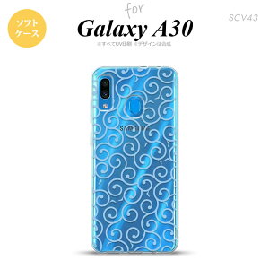 SCV43 Galaxy A30 SCV43 �X�}�z�P�[�X �\�t�g �J�o�[ ���� �N���A ���F nk-scv43-tp1127