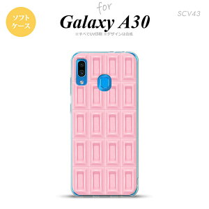 SCV43 Galaxy A30 SCV43 �X�}�z�P�[�X �\�t�g �J�o�[ �`���R �X�g���x���[ �s���N nk-scv43-tp737