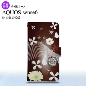 SH-54B SHG05 AQUOS sense6 �蒠�^�X�}�z�P�[�X I2�J�o�[ �ԕ� �~�b�N�X �� �S�ʈ�� �蒠�^�J�o�[ Aquos sense6 �Z���X6 �y���Ď����₷�� �����Y ���f�B�[�X ��l���킢�� nk-004s-sens6-dr276