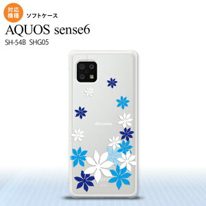 SH-54B SHG05 AQUOS sense6 �X�}�z�P�[�X �\�t�g�P�[�X �e�B�A�� A �� �����Y ���f�B�[�X nk-sens6-tp1079