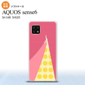 SH-54B SHG05 AQUOS sense6 X}zP[X \tgP[X ͂ sN Y fB[X nk-sens6-tp1344
