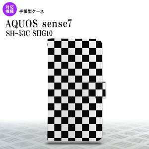 sense7 sense7 手帳型スマホケース カバー スクエア 黒 2022年 11月発売 nk-004s-sens7-dr031