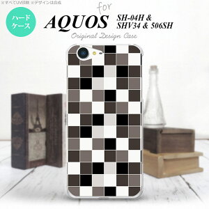 【SHV34】【スマホケース/スマホカバー】【アクオス セリエ】SHV34 スマホケース AQUOS SERIE SHV34 カバー アクオス セリエ スクエア グレー nk-shv34-1016【メール便送料無料】