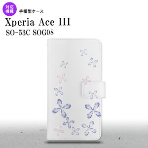 SO-53C SOG08 Xperia Ace III 蒠^X}zP[X Jo[ ԕ Jbg  nk-004s-so53c-dr077