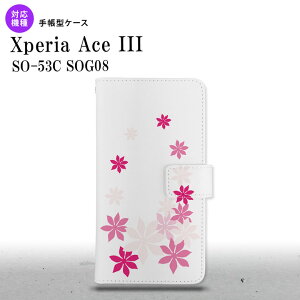 SO-53C SOG08 Xperia Ace III 蒠^X}zP[X Jo[ eBA sN nk-004s-so53c-dr1075