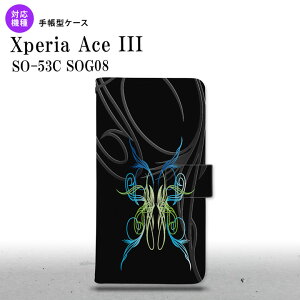SO-53C SOG08 Xperia Ace III 蒠^X}zP[X Jo[ sXg  u[ O[ nk-004s-so53c-dr1239
