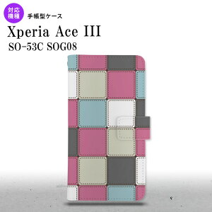 SO-53C SOG08 Xperia Ace III 蒠^X}zP[X Jo[ pb`[N ~bNX nk-004s-so53c-dr1672