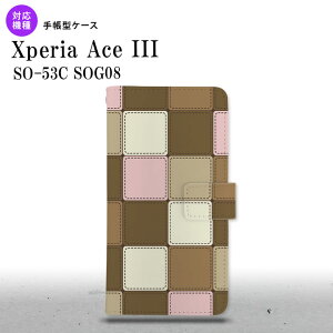 SO-53C SOG08 Xperia Ace III 蒠^X}zP[X Jo[ pb`[N ~bNX nk-004s-so53c-dr1674