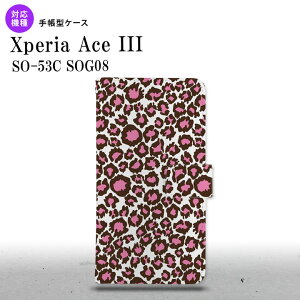 SO-53C SOG08 Xperia Ace III 蒠^X}zP[X Jo[ ^  NA nk-004s-so53c-dr899