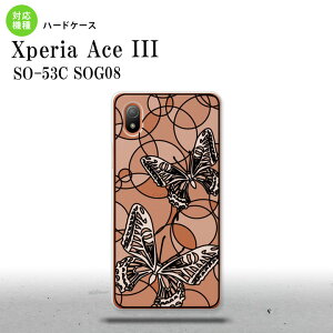 SO-53C SOG08 CoC Xperia Ace III wʃP[X Jo[ XehOX   zCg XehOX 킢  nk-so53c-sg51