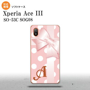 SO-53C SOG08 ���C���o�C�� Xperia Ace III �X�}�z�P�[�X �w�ʃP�[�X�\�t�g�P�[�X �h�b�g ���{�� �s���N +�A���t�@�x�b�g 2022�N 6������ nk-so53c-tp303i