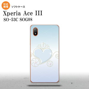 SO-53C SOG08 ���C���o�C�� Xperia Ace III �X�}�z�P�[�X �w�ʃP�[�X�\�t�g�P�[�X �n�[�g E �� 2022�N 6������ nk-so53c-tp319