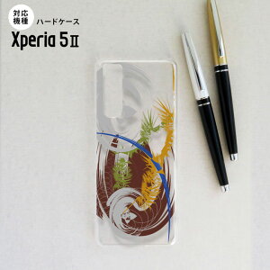 Xperia5 II 5G �P�[�X �n�[�h�P�[�X �X�}�z�P�[�X �X�g���b�v�z�[���L �A�[�g �N���A �� nk-xp52-1270