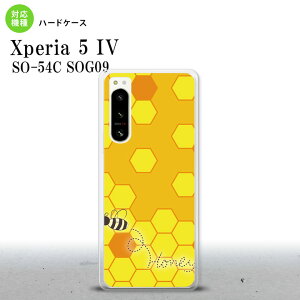 Xperia 5 IV Xperia5 IV スマホケース 背面ケース ハードケース ハニー 黄 2022年 10月発売 nk-xp54-1681