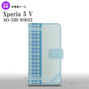 Xperia 5V Xperia 5V 蒠^X}zP[X Jo[ `FbN {[_[  2023N 10 nk-004s-xp55-dr1604