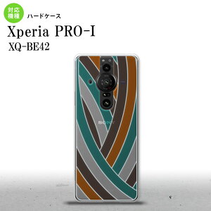 Xperia PRO I Xperia PRO-I wʃP[X Jo[ XehOX   O[uE XehOX wʃJo[ android nk-xproi-sg19