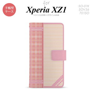 �y�蒠�^ �X�}�z �J�o�[ �P�[�X�z�ySO01K�z�y�G�N�X�y���A XZ1�z�蒠�^ �P�[�X SO-01K �X�}�z �J�o�[ Xperia XZ1 �G�N�X�y���A �`�F�b�N�E�{�[�_�[ �s���N nk-004s-so01k-dr1605�y���[���֑��������z