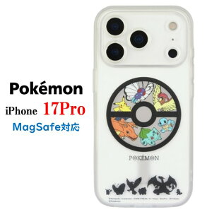 |PbgX^[ |P Pokemon iPhone 17 17Pro 17ProMax Air IIIIfit vvt[ MagSafe X}zP[XNA ubN AC{[ iPhoneP[X iphone iPhone17 iPhone17Pro iPhoneAir Pro Max CX[