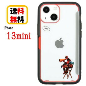 MARVEL iPhone 13mini スマホケース SHOWCASE＋ MV-183B デッドプール iPhoneケース アイフォンケース ショーケース iPhone13miniケース iphone13 mini クリアケース キャラクターケース チケット収納 写真収納 オリジナルアレンジ かわいい 送料無料