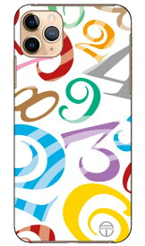 おしゃれな数字 マルチカラー白 design by ARTWORK iPhone 11 Pro Max Apple Coverfull アップル iphone11 pro max iphone11 pro max ケース iphone11 pro max カバー アイフォーン11プロマックス ケース アイフォーン11プロマックス カバー 送料無料