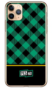 �u���b�N�`�F�b�N �O���[�� �i�N���A�j iPhone 11 Pro Max Apple YESNO �n�[�h�P�[�X �A�b�v�� iphone11 pro max iphone11 pro max �P�[�X iphone11 pro max �J�o�[ �A�C�t�H�[��11�v���}�b�N�X �P�[�X �A�C�t�H�[��11