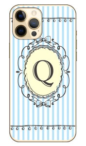 Cf LTD イニシャル アルファベット Q サックス (クリア) iPhone 12 Pro Max Apple Coverfull アップル iphone12 pro max iphone12 pro max ケース iphone12 pro max カバー アイフォーン12プロマックス ケース アイフォ