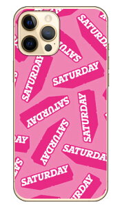 SATURDAY ピンク (クリア) iPhone 12 Pro Max Apple Coverfull ハードケース アップル iphone12 pro max iphone12 pro max ケース iphone12 pro max カバー アイフォーン12プロマックス ケース アイフォーン12プロマック