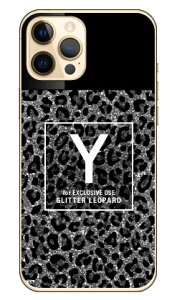 Cf LTD ヒョウ柄 ネイルボトル イニシャル Y グレー (クリア) iPhone 12 Pro Max Apple Coverfull アップル iphone12 pro max iphone12 pro max ケース iphone12 pro max カバー アイフォーン12プロマックス ケース アイ
