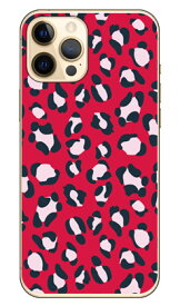 Leopard レッド （クリア） design by ROTM iPhone 12 Pro Max Apple SECOND SKIN iphone12promax ケース iphone12promax カバー アイフォーン12プロマックス ケース アイフォーン12プロマックス カバー アイフォン 12 送料無料