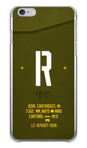 Cf LTD �~���^���[ �C�j�V���� �A���t�@�x�b�g R �J�[�L �i�N���A�j iPhone 6 Plus Apple Coverfull �A�b�v�� iphone6 plus iphone6 plus �P�[�X iphone6 plus �J�o�[ �A�C�t�H�[��6�v���X �P�[�X �A�C�t�H�[��6�v��