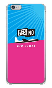 YESNO AIR LINES �T�b�N�X�u���[×�s���N �i�N���A�j iPhone 6 Plus Apple YESNO �A�b�v�� iphone6 plus iphone6 plus �P�[�X iphone6 plus �J�o�[ �A�C�t�H�[��6�v���X �P�[�X �A�C�t�H�[��6�v���X �J�o�[ iphone 6 plus c