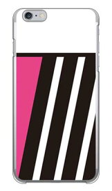 PINK ＆ BLACK ピンク （クリア） design by ROTM iPhone 6 Plus Apple SECOND SKIN iphone6plus ケース iphone6plus カバー アイフォーン6プラス ケース アイフォーン6プラス カバー アイフォン 6 プラス 送料無料