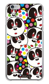 Panda Face （クリア） design by Moisture iPhone 6 Plus Apple SECOND SKIN iphone6plus ケース iphone6plus カバー アイフォーン6プラス ケース アイフォーン6プラス カバー アイフォン 6 プラス 送料無料