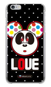 Love Panda �z���C�g�h�b�g �i�N���A�j design by Moisture iPhone 6 Plus Apple SECOND SKIN iphone6plus �P�[�X iphone6plus �J�o�[ �A�C�t�H�[��6�v���X �P�[�X �A�C�t�H�[��6�v���X �J�o�[ �A�C�t�H�� 6 �v���X ����