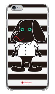 Doggy Stripe �u���b�N �i�N���A�j design by Moisture iPhone 6 Plus Apple SECOND SKIN iphone6plus �P�[�X iphone6plus �J�o�[ �A�C�t�H�[��6�v���X �P�[�X �A�C�t�H�[��6�v���X �J�o�[ �A�C�t�H�� 6 �v���X ��������