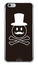 Code；C 「Monsieur」 ブラック （クリア） iPhone 6 Plus Apple SECOND SKIN iphone6plus ケース iphone6plus カバー アイフォーン6プラス ケース アイフォーン6プラス カバー アイフォン 6 プラス 送料無料