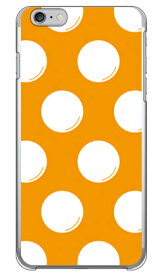 ドットフライ オレンジ×ホワイト （クリア） iPhone 6s Plus Apple SECOND SKIN iphone6splus ケース iphone6splus カバー iphone 6s plus ケース iphone 6s plus カバー アイフォン6sプラス ケース アイフォン6sプラス カバー 送料無料