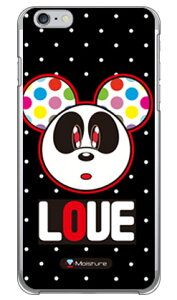 Love Panda �z���C�g�h�b�g �i�N���A�j design by Moisture iPhone 6s Plus Apple SECOND SKIN iphone6splus �P�[�X iphone6splus �J�o�[ iphone 6s plus �P�[�X iphone 6s plus �J�o�[ �A�C�t�H��6s�v���X �P�[�X ��������