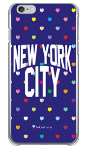 NYC �}���`�n�[�g�h�b�g�l�C�r�[ �i�N���A�j design by Moisture iPhone 6s Plus Apple SECOND SKIN iphone6splus �P�[�X iphone6splus �J�o�[ iphone 6s plus �P�[�X iphone 6s plus �J�o�[ �A�C�t�H��6s�v���X �P�[�X ������