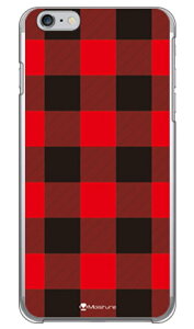 Buffalo check ���b�h �i�N���A�j design by Moisture iPhone 6s Plus Apple SECOND SKIN iphone6splus �P�[�X iphone6splus �J�o�[ iphone 6s plus �P�[�X iphone 6s plus �J�o�[ �A�C�t�H��6s�v���X �P�[�X �A�C�t�H��6s�v���X ��