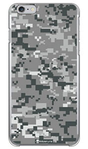 DIGITAL camouflage �O���[ �i�N���A�j design by Moisture iPhone 6s Plus Apple SECOND SKIN iphone6splus �P�[�X iphone6splus �J�o�[ iphone 6s plus �P�[�X iphone 6s plus �J�o�[ �A�C�t�H��6s�v���X �P�[�X ��������