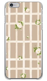 SINDEE 「Flower Grid （ベージュ）」 （クリア） iPhone 6s Plus Apple SECOND SKIN iphone6splus ケース iphone6splus カバー iphone 6s plus ケース iphone 6s plus カバー アイフォン6sプラス ケース アイフォン6sプラス カバー 送料無料