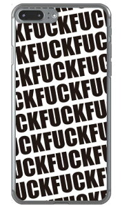 Cf LTD FUCK�i�t�@�b�N�j �p�^�[�� �z���C�g �i�N���A�j iPhone 8 Plus 7 Plus Apple Coverfull �A�b�v�� iphone8 plus iphone7 plus �P�[�X �J�o�[ �A�C�t�H�[��8�v���X �A�C�t�H�[��7�v���X �P�[�X �A�C�t�H�[��8