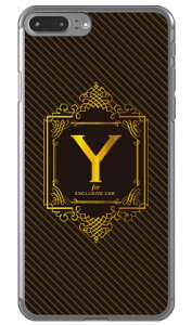 Cf LTD ���O�W���A���[�C�j�V���� Y �S�[���h�C�G���[ �i�N���A�j iPhone 8 Plus 7 Plus Apple Coverfull �A�b�v�� iphone8 plus iphone7 plus �P�[�X �J�o�[ �A�C�t�H�[��8�v���X �A�C�t�H�[��7�v���X �P�[�X �A