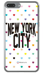 NYC �}���`�n�[�g�h�b�g�z���C�g �i�N���A�j design by Moisture iPhone 8 Plus 7 Plus Apple SECOND SKIN iphone8plus 7plus �P�[�X iphone8plus 7plus �J�o�[ �A�C�t�H�[��8�v���X 7�v���X �P�[�X �A�C�t�H�[��8�v���X 7