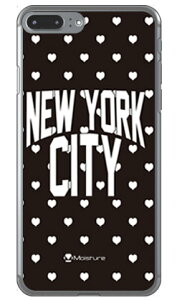 NYC �z���C�g�n�[�g�h�b�g �i�N���A�j design by Moisture iPhone 8 Plus 7 Plus Apple SECOND SKIN iphone8plus 7plus �P�[�X iphone8plus 7plus �J�o�[ �A�C�t�H�[��8�v���X 7�v���X �P�[�X �A�C�t�H�[��8�v���X 7�v���X 