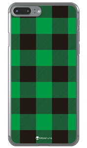 Buffalo check �O���[�� �i�N���A�j design by Moisture iPhone 8 Plus 7 Plus Apple SECOND SKIN iphone8plus 7plus �P�[�X iphone8plus 7plus �J�o�[ �A�C�t�H�[��8�v���X 7�v���X �P�[�X �A�C�t�H�[��8�v���X 7�v���X �J�o�[