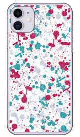 スプラット ホワイト×ニュートラル （クリア） iPhone 11 Apple SECOND SKIN 平面 受注生産 スマホケース ハードケース iphone11 ケース iphone11 カバー アイフォーン11 ケース アイフォーン11 カバー アイフォン 11 送料無料